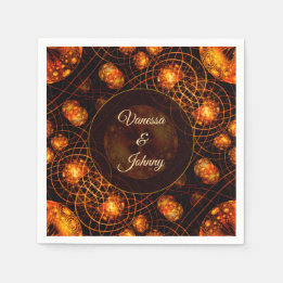 Guardanapo De Papel Elegant Classic Boho Modern Gold #901 Wedding