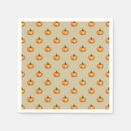 Guardanapo De Papel Elegant Classic Pumpkin Patterned