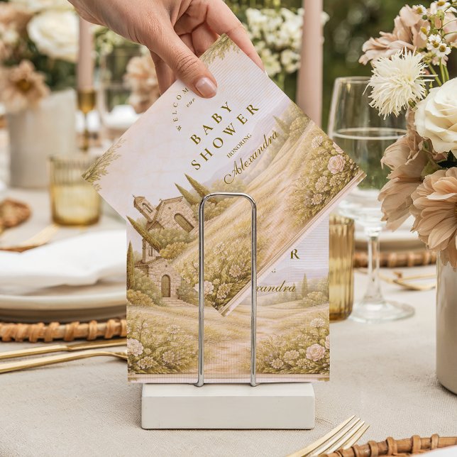 Guardanapo De Papel Elegant Countryside Garden Baby Shower (Criador carregado)