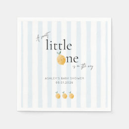Guardanapo De Papel Elegant Cute Lemon Citrus Baby Shower