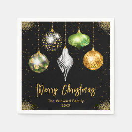 Guardanapo De Papel Elegant Safari Theme Ornament Christmas