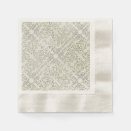 Guardanapo De Papel Elegant Scribble