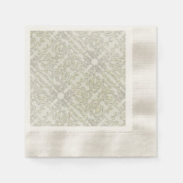 Guardanapo De Papel Elegant Scribble