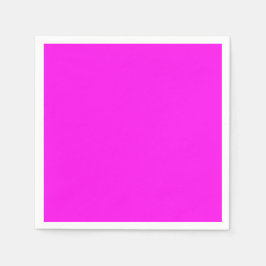 Guardanapo De Papel Elegant Solid Pink Party Paper Napkin