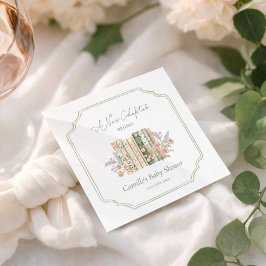 Guardanapo De Papel Elegant Storybook Baby Shower