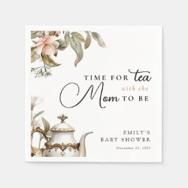 Guardanapo De Papel Elegant Tea Party Baby Shower