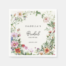 Elegant Wildflower Bridal Shower