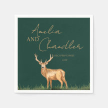 Elegante Buck Deer Christmas Family