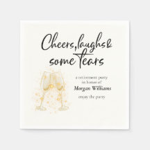 Elegante Cheers Ri do Partido da Reforma das Lágri