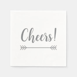 Guardanapo De Papel elegante chic CHEERS! |