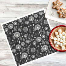 Elegante Dandelion e Árvore de Natal