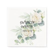 Elegante eucalipto Papel de fotografia botânica Na