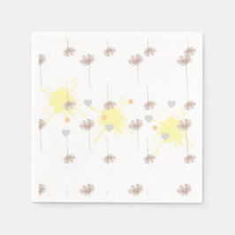 Guardanapo De Papel Elegante flor de dázia moderna