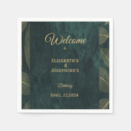 Guardanapo De Papel Elegante Joint Birthday Twin Poster