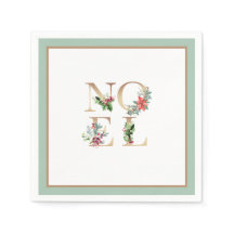 Elegante Natal Dourado Noel Greenery Berries Verde