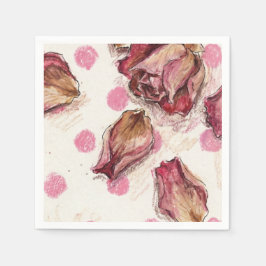 Guardanapo De Papel Elegante Rosa Equestre
