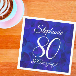 Guardanapo De Papel Elegante Royal Blue 80 e Festa de aniversário inc