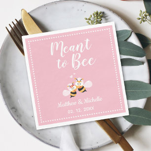 Guardanapo De Papel Elegante significado à festa de casamento do rosa