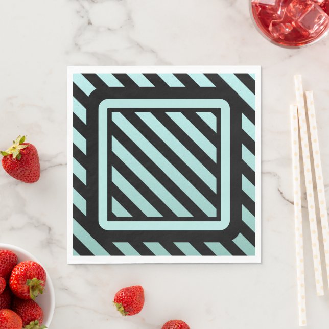 Guardanapo De Papel Elegante Striped Napkins (Insitu)