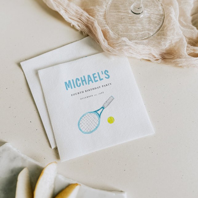 Guardanapo De Papel Elegante Tênis de Aniversário Napkin (Criador carregado)