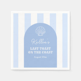 Guardanapo De Papel Elegante Último Brinde na Festa de Solteira da Cos