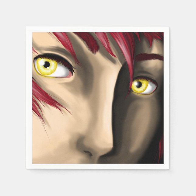 Guardanapo De Papel Elétrico Manga Boy (Frente)