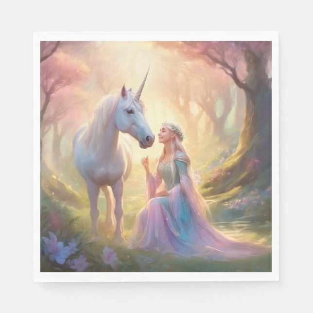 Guardanapo De Papel Elf Princess Paper (Frente)