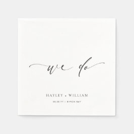 Guardanapo De Papel Ellesmere Casamento Minimalista Que Fazemos