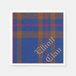 GUARDANAPO DE PAPEL ELLIOTT TARTAN MESA NAPKIN