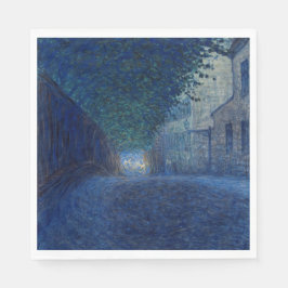 Guardanapo De Papel Em Dusk (Paisagem Noturna) (Cena Noturna)