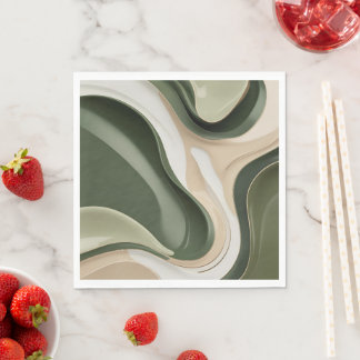 guardanapo de papel em na moda gráfico