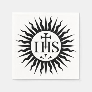 Guardanapo De Papel Emblema da Sociedade de Jesus