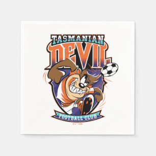 Guardanapo De Papel Emblema do Clube de Futebol Tasmanian Devil