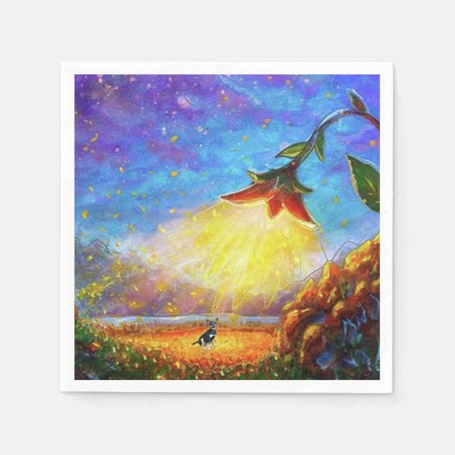 Guardanapo De Papel Encontrando a Sra. Darcy (Frente)