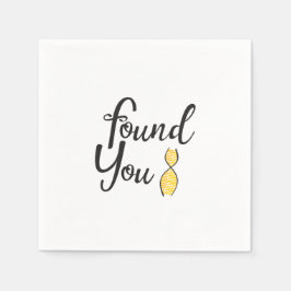 Guardanapo De Papel Encontraste-Te Na Festa De DNA