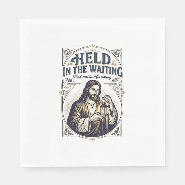 Guardanapo De Papel Encorajamento Jesus Infertilidade Tentando Concebe (Frente)