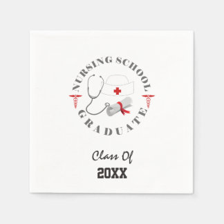 Guardanapo De Papel Enfermagem de Formandos da Escola de Enfermagem