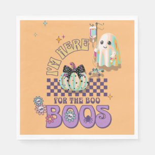 Guardanapo De Papel Enfermeira Ghost Funny Cote Coquette almoço padrão