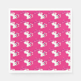 Guardanapo De Papel Enfermeiro de Unicórnio Bonito