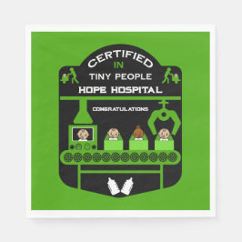 Guardanapo De Papel Enfermeiro Pediátrico Dúvidas de valorização