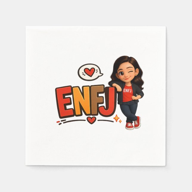 GUARDANAPO DE PAPEL ENFJ (Frente)