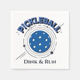 Guardanapo De Papel Engraçado Dink & Run Pickleball