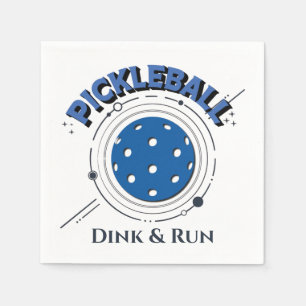 Guardanapo De Papel Engraçado Dink & Run Pickleball