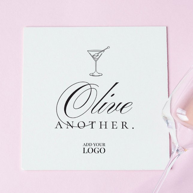 Guardanapo De Papel Engraçado Martini - Restaurante Bar Coquetel (Criador carregado)