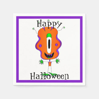 Guardanapo De Papel Engraçado, Monstro, Halloween