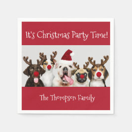 Guardanapo De Papel Engraçados Cachorros | Com nome