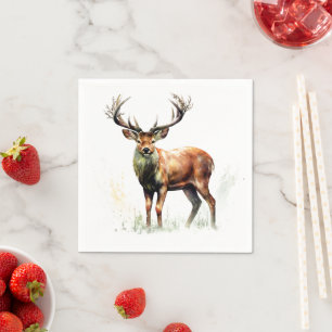 Guardanapo De Papel Enorme Deer