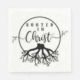 Guardanapo De Papel Enraizado no Cristo