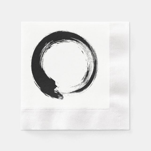 Guardanapo De Papel Enso Zen Circle (Frente)