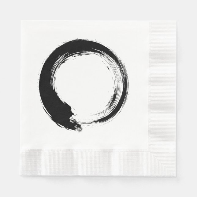 Guardanapo De Papel Enso Zen Circle (Frente)